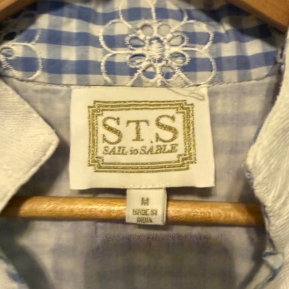 Sail to Sable Long Sleeve Gingham Tunic Dress - Picture 7 of 9